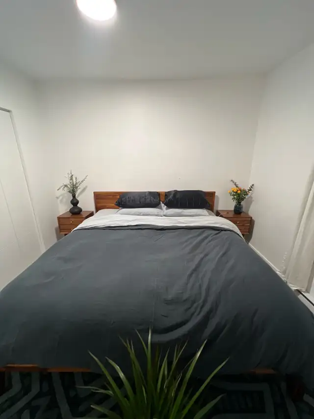 lit King (matelas et cadre)
