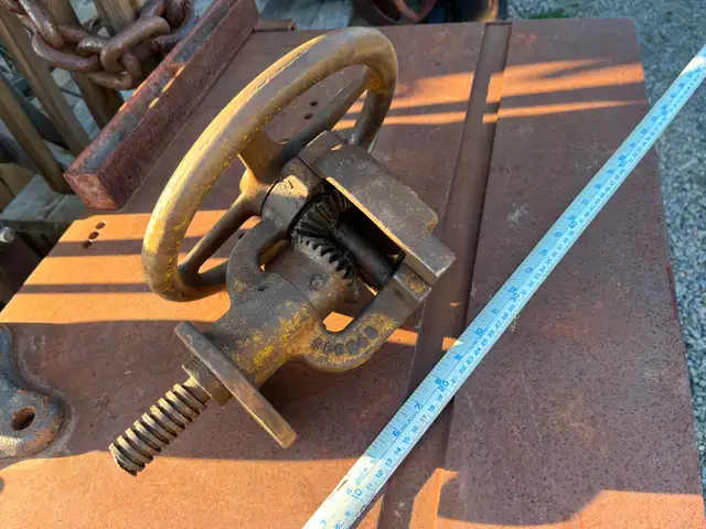 Antique right angle bevel gears