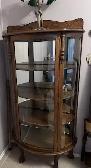Antique china cabinet.