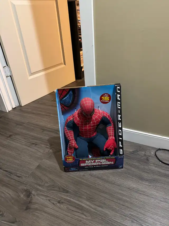 Spider-Man talking doll