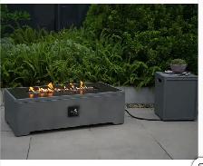 Outdoor patio fire table