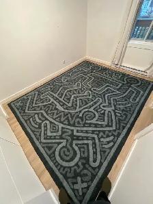 Tapis Keith Haring