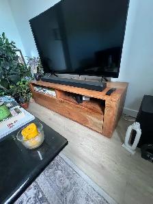 Meuble télévision en bois - Photo 2