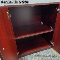 Teknion Autumn Maple 2 Door Storage Credenza Cabinet - Photo 2