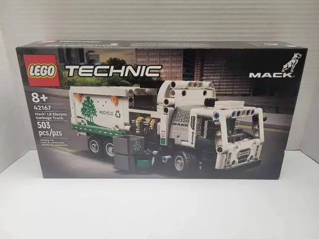 Lego Technic 42167 MACK LR Electric Garbage Truck NEW