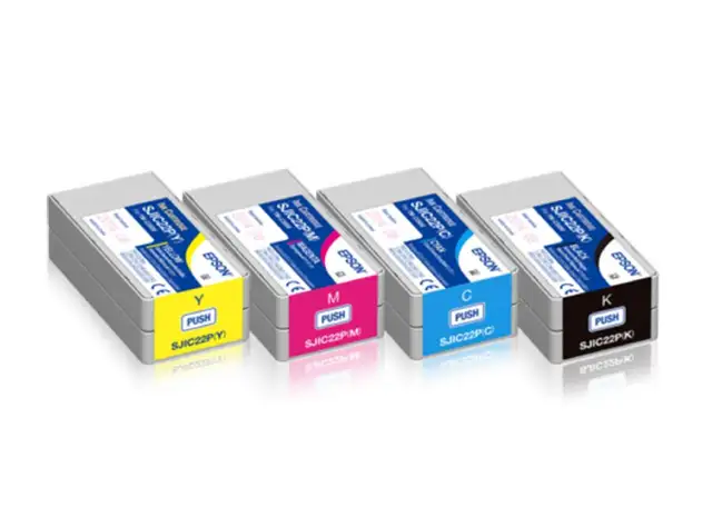 NEW Epson INK CARTRIDGE FOR TM-C3500 set of 4