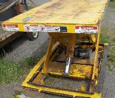 110 Volt 2000 lbs Hydraulic Scissor Lift.Made in Canada - Photo 3