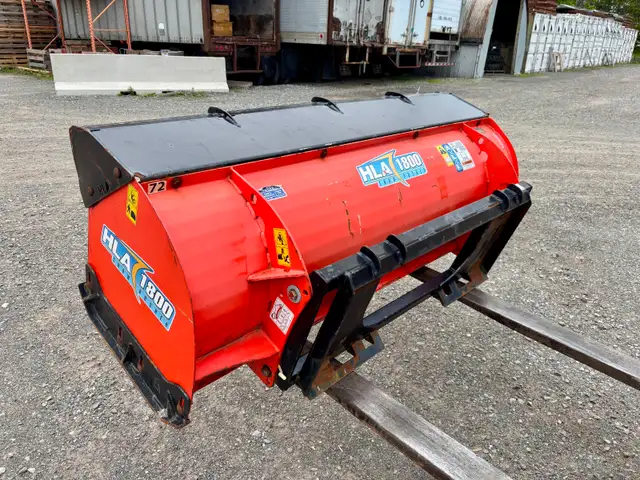 HLA SP180072 Snow Pusher w/ Back Drag