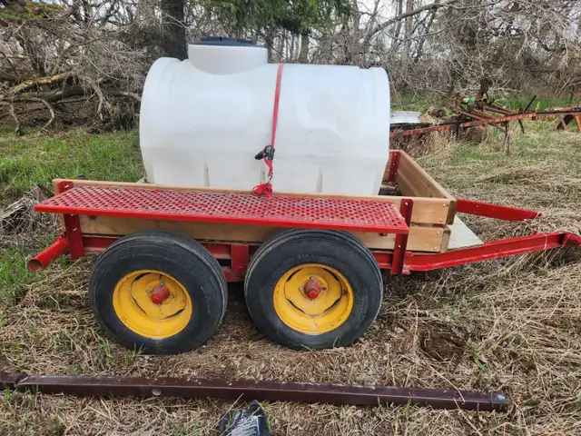 Water Tank, and Trailer