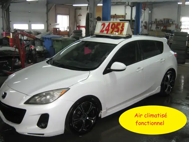 2013 Mazda Mazda3 Sport GT 2.5L PETIT BUDGET !!
