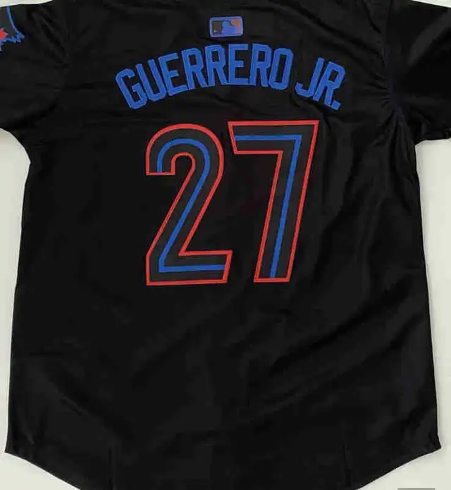 Bluejays #27 Gurrero Jr jersey size men med
