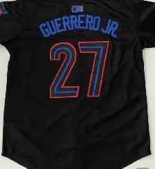 Bluejays #27 Gurrero Jr jersey size men med