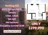 GTA Condo Assignment From $299K | Notting Hill Condo