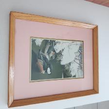 BEAU CADRE VITRÉ 9'x11'DE ROBERT BATEMAN PEINTRE CANADIEN $20.00 - Photo 3
