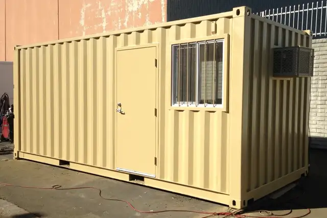 Espace de travail portatif en conteneur de 12 pieds
