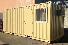 Espace de travail portatif en conteneur de 12 pieds