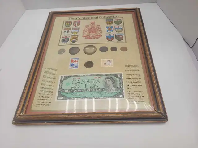 The Centennial Collection Silver Coins / 1 Dollar Banknote