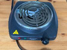 Compact Portable Electric Cooktop / Single Burner - $15