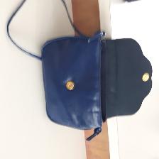 BEAU SAC À MAIN NEUF FEMME CUIR BLEU 7'HAUTx9.5'LARGE: $10.00 - Photo 2