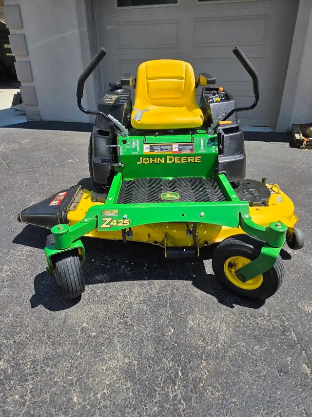 john deere z425 54' zero turn