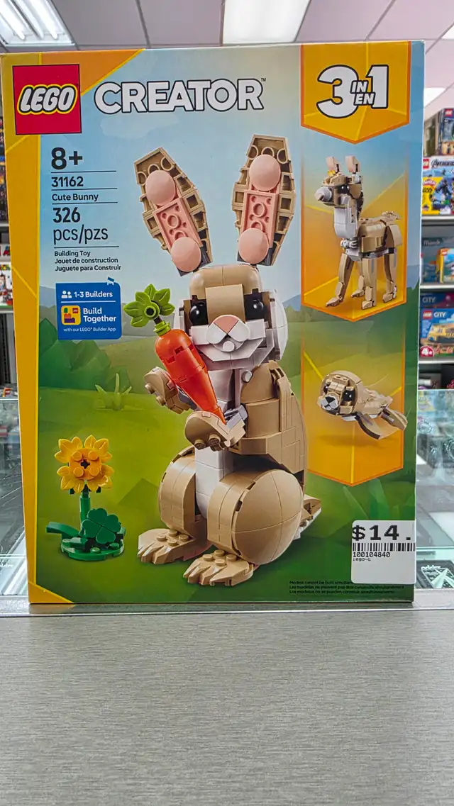 LEGO Creator Cute Bunny 31162 - BRAND NEW