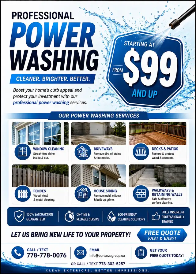 power washing