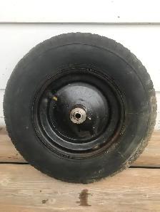 Wheelbarrow Tires with Rims - Photo 3