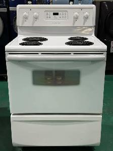 Frigidaire Coil Top CFEF357CS1 (S4254) $395 Free Delivery