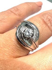Custom design Natural Diamond Wedding Set