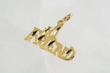 10K #1 FRIEND PENDANT - Photo 3
