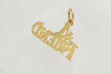 10K #1 FRIEND PENDANT - Photo 5