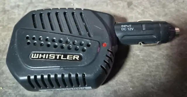 WHISTLER 100W CAR POWER INVERTER 12V TO 115V AC  SWIVEL NECK $15
