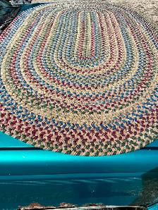 Antique/vintage area rug handmade beautiful - Photo 2