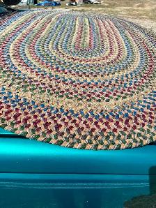 Antique/vintage area rug handmade beautiful - Photo 3