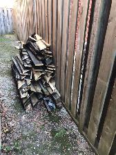 Lumber Hauling: Pick-Up Old Deck Wood (Thornhill)