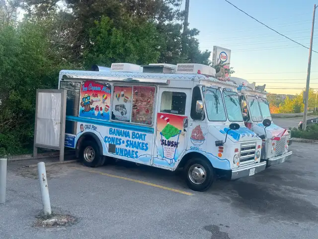Ice cream truck for sale 1990
