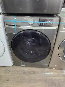 2023 Samsung 27' Stainless Steel Stackable Washer Dryer Set - Photo 2