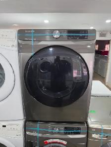 2023 Samsung 27' Stainless Steel Stackable Washer Dryer Set - Photo 6