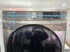 2023 Samsung 27' Stainless Steel Stackable Washer Dryer Set - Photo 7