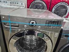 LG STEAM 27' Stainless Steel Front-Load Stackable Laundry Washer - Photo 2
