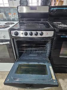 GE 24' Stainless Steel Freestanding Electric Ceramic Top Stove - Photo 3