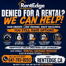 WE HELP RENTERS GET APPROVED - Poor credit score, low income?
