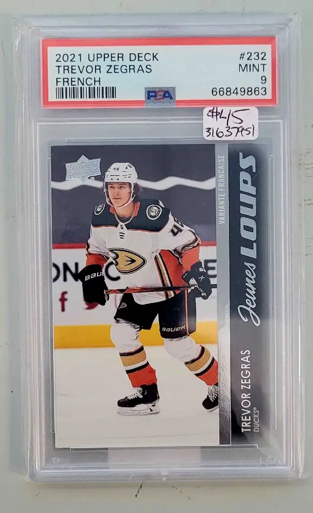 2020-21 UpperDeck Young Gun Trevor Zegras (31637951)