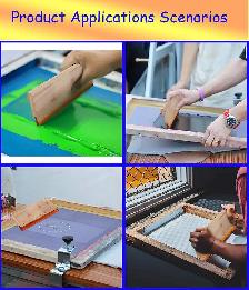 !Silk Screen Printing Squeegee Water Scraper 65 Durometer007343 - Photo 4