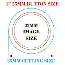 !Metal Badges Pin Back Button Parts 100Sets/Pack 015500 - Photo 3