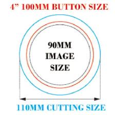 !Metal Badges Pin Back Button Parts 100Sets/Pack 015500 - Photo 10