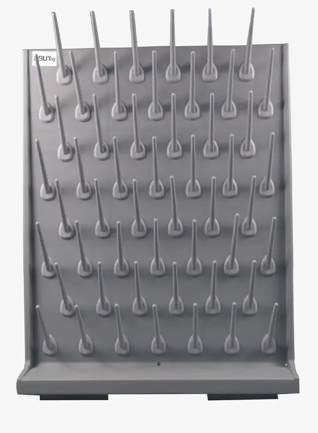Drying Rack PP 52pegs Wall Mounted Desk Top Lab Supply 211005