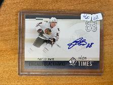 2010-11 SP Authentic Sign of the Times #SOTPK Patrick Kane