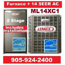 Lennox Goodman Air conditioner $2499, Furnace $2499 installed - Photo 7