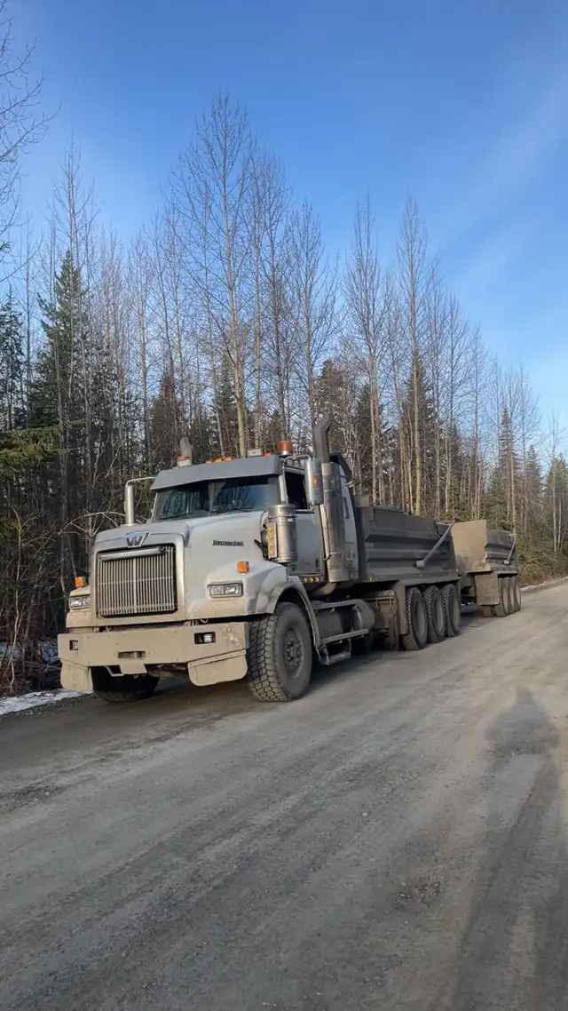 seeking experienced gravel truck driver